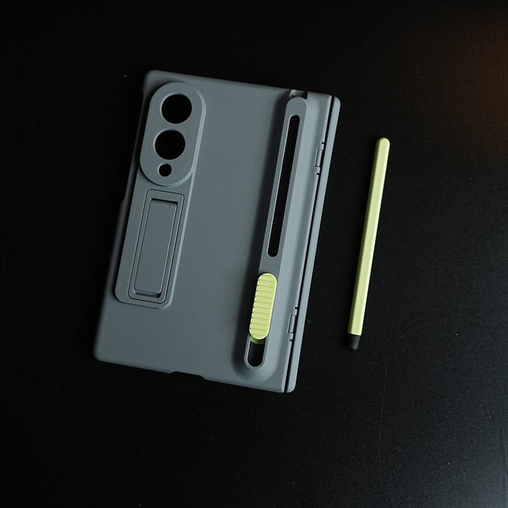 FRATO Z Fold 8 Series PushUP S Pen Holder Case for Galaxy Z Fold 8 with Front Glass Protection