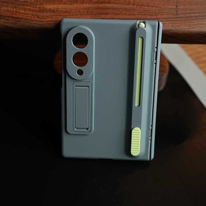 FRATO Z Fold 8 Series PushUP S Pen Holder Case for Galaxy Z Fold 8 with Front Glass Protection