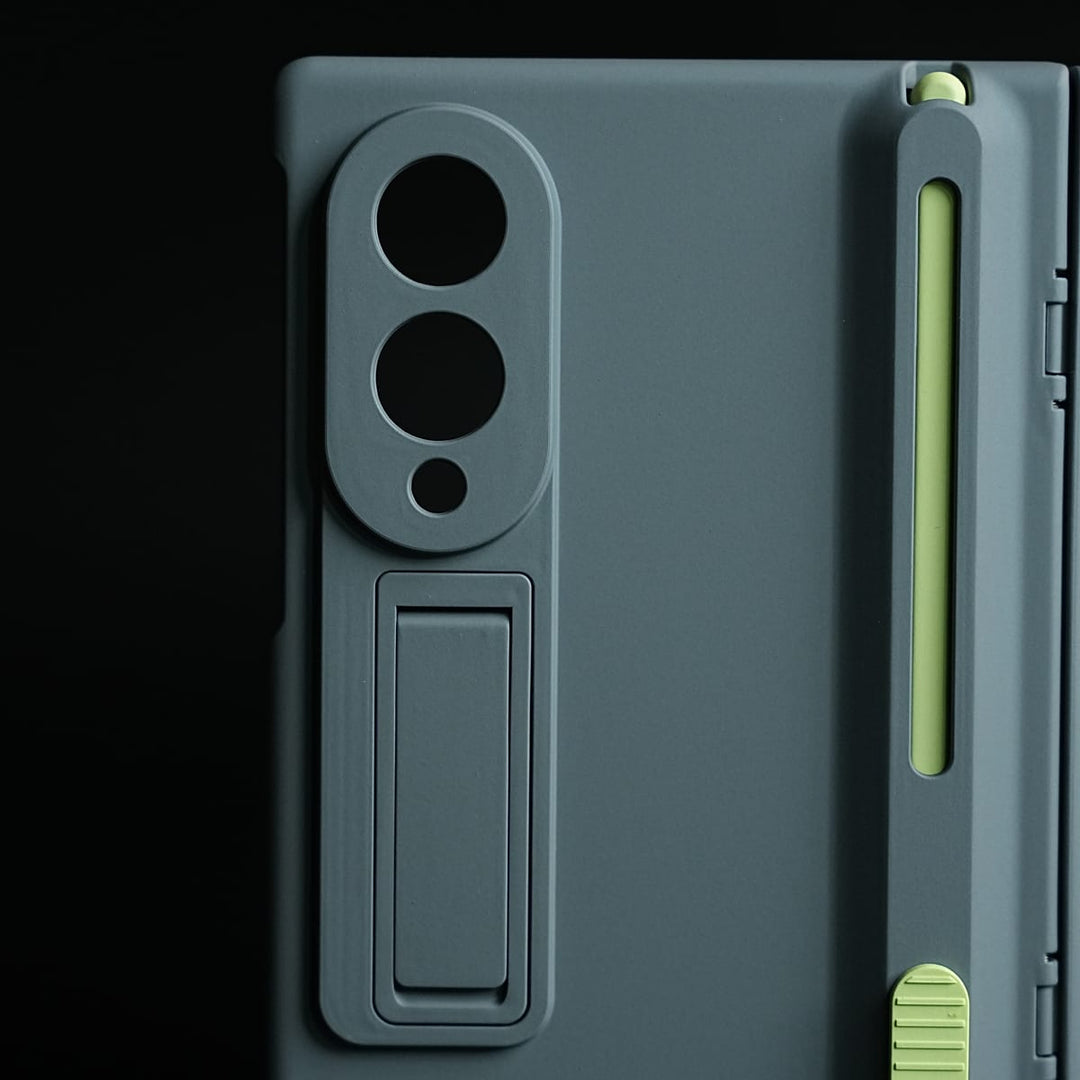 FRATO Z Fold 8 Series PushUP S Pen Holder Case for Galaxy Z Fold 8 with Front Glass Protection
