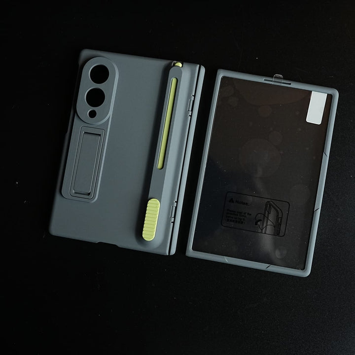 FRATO Z Fold 8 Series PushUP S Pen Holder Case for Galaxy Z Fold 8 with Front Glass Protection