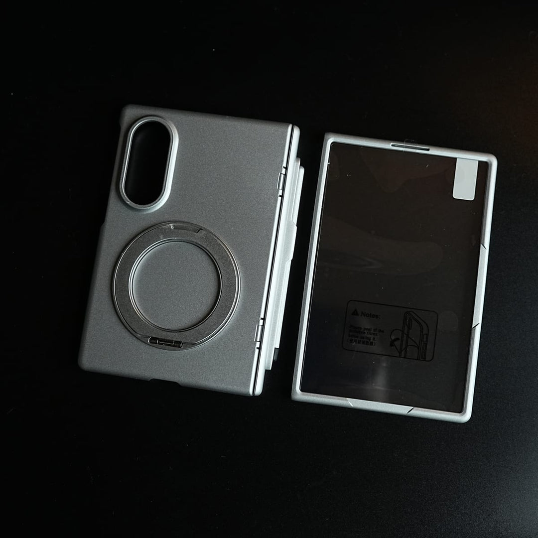 FRATO Z Fold 8 Series S Pen Holder Case for Galaxy Z Fold 8 with Rotating Ring Stand