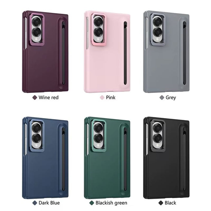 FRATO Z Fold 8 Series S Pen Holder Stand Case for Samsung Galaxy Z Fold 8 | Front Glass &amp; Camera Protection Cover