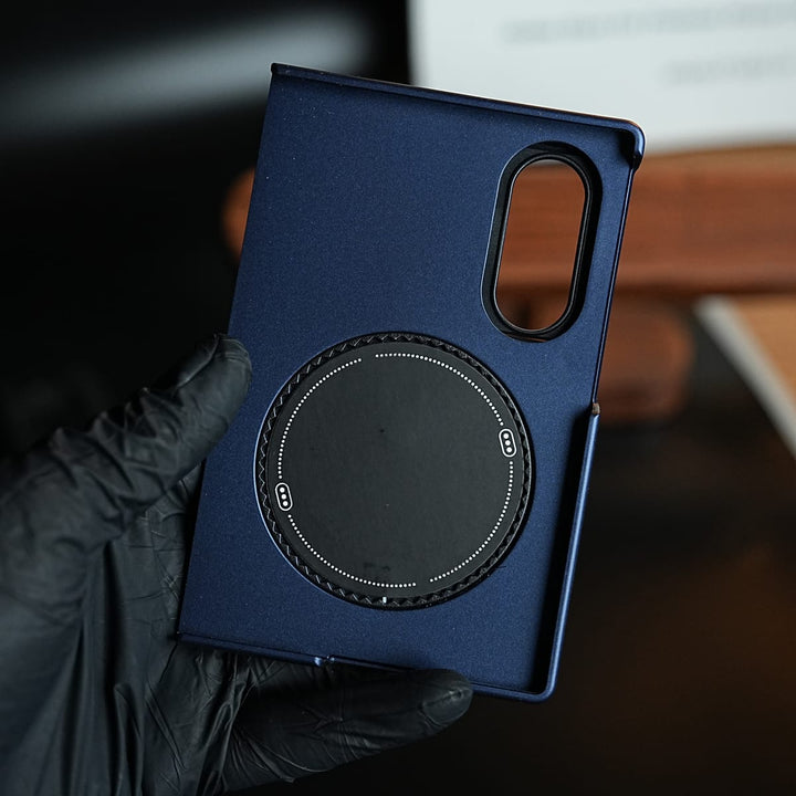 FRATO Z Fold 8 Series Sliding Camera Shield Case for Galaxy Z Fold 8 | Rotating Ring Stand