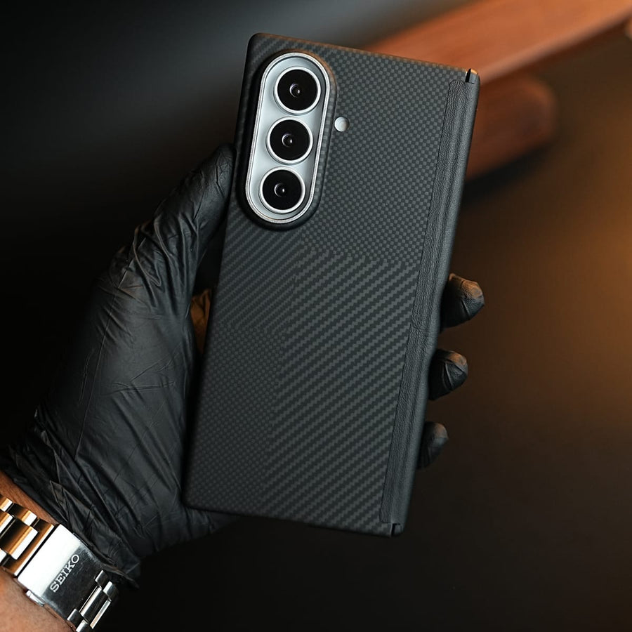 FRATO Z Fold 8 Series Slim Carbon Fiber Texture Case for Samsung Galaxy Z Fold 8 Ultra | Magsafe Compatible