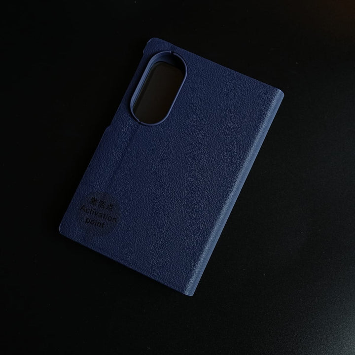 FRATO Z Fold 8 Series Smart View Leather Texture Flip Stand Case For Samsung Galaxy Z Fold 8