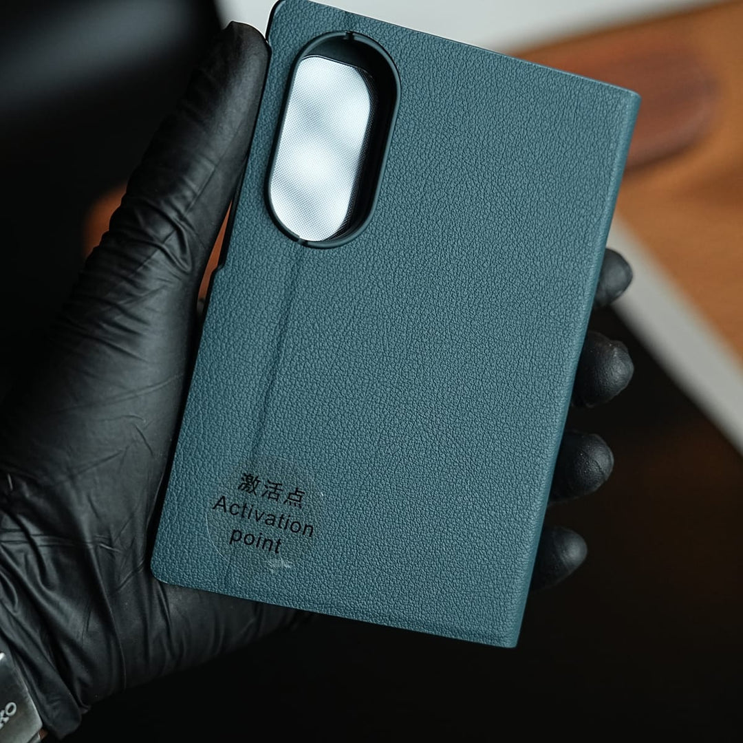 FRATO Z Fold 8 Series Smart View Leather Texture Flip Stand Case For Samsung Galaxy Z Fold 8