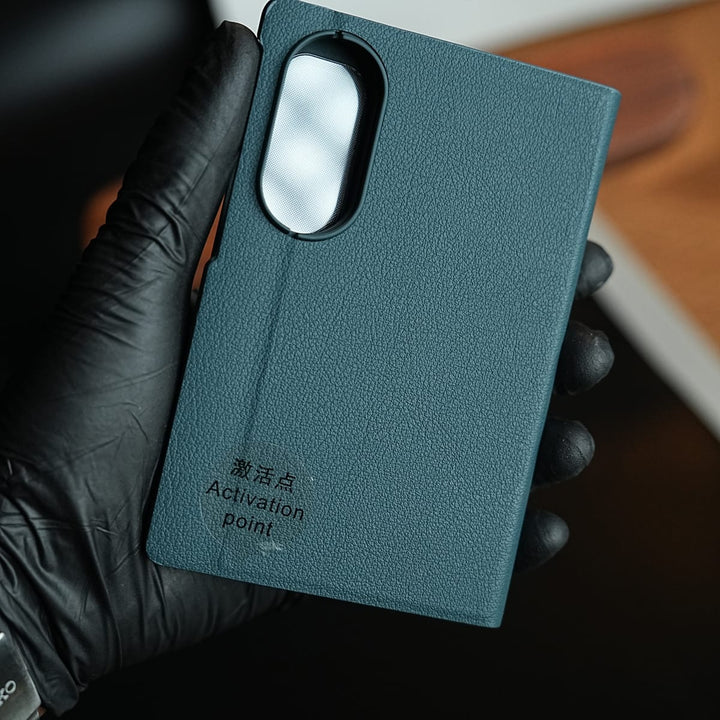 FRATO Z Fold 8 Series Smart View Leather Texture Flip Stand Case For Samsung Galaxy Z Fold 8