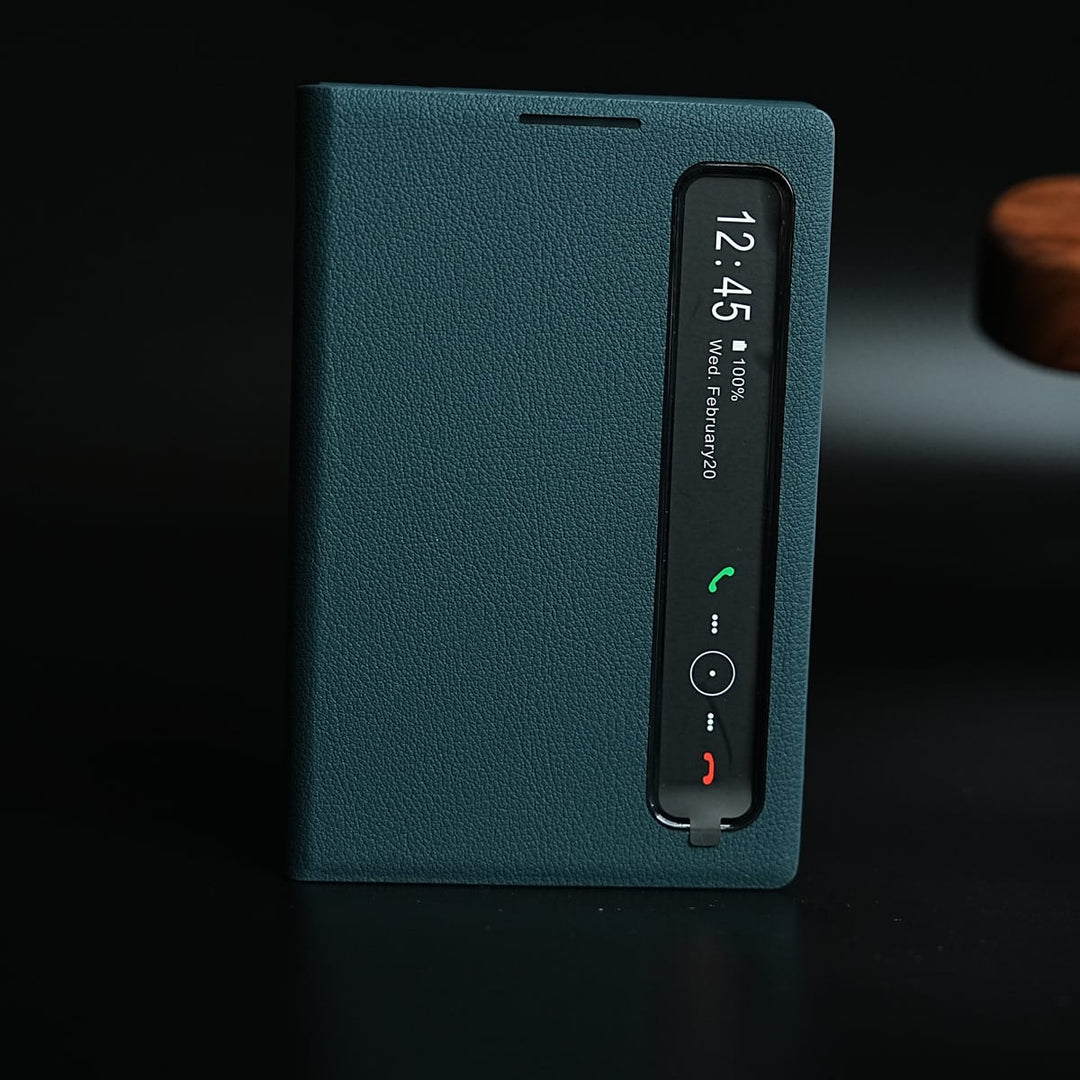 FRATO Z Fold 8 Series Smart View Leather Texture Flip Stand Case For Samsung Galaxy Z Fold 8