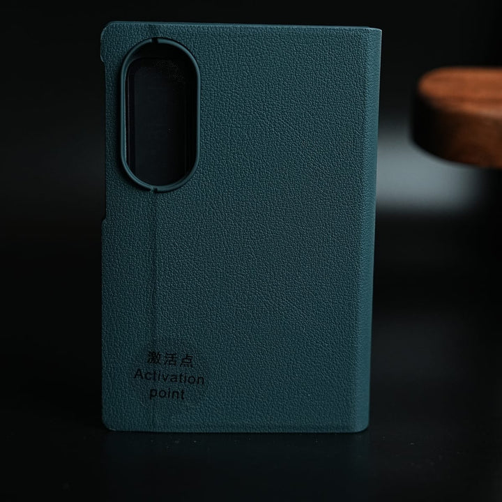 FRATO Z Fold 8 Series Smart View Leather Texture Flip Stand Case For Samsung Galaxy Z Fold 8