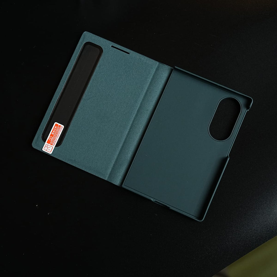 FRATO Z Fold 8 Series Smart View Leather Texture Flip Stand Case For Samsung Galaxy Z Fold 8