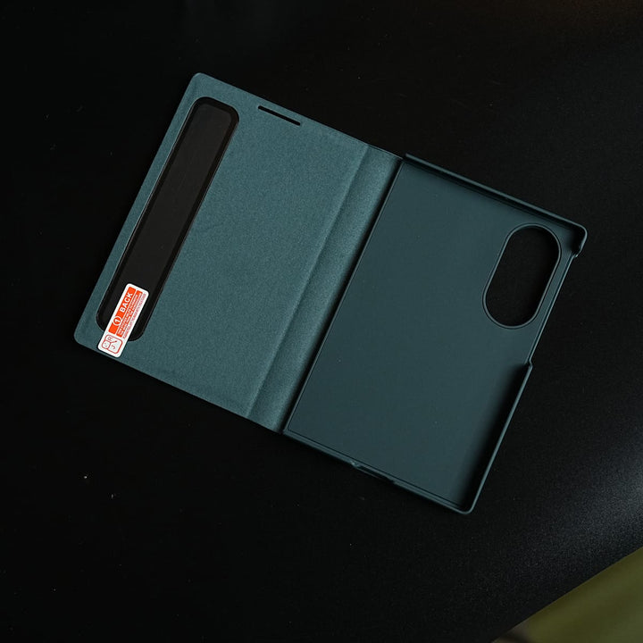 FRATO Z Fold 8 Series Smart View Leather Texture Flip Stand Case For Samsung Galaxy Z Fold 8