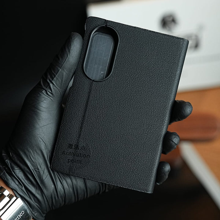 FRATO Z Fold 8 Series Smart View Leather Texture Flip Stand Case For Samsung Galaxy Z Fold 8