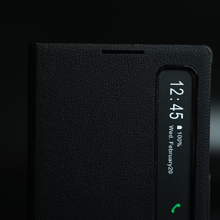 FRATO Z Fold 8 Series Smart View Leather Texture Flip Stand Case For Samsung Galaxy Z Fold 8