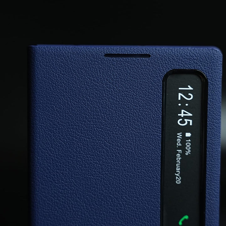 FRATO Z Fold 8 Series Smart View Leather Texture Flip Stand Case For Samsung Galaxy Z Fold 8