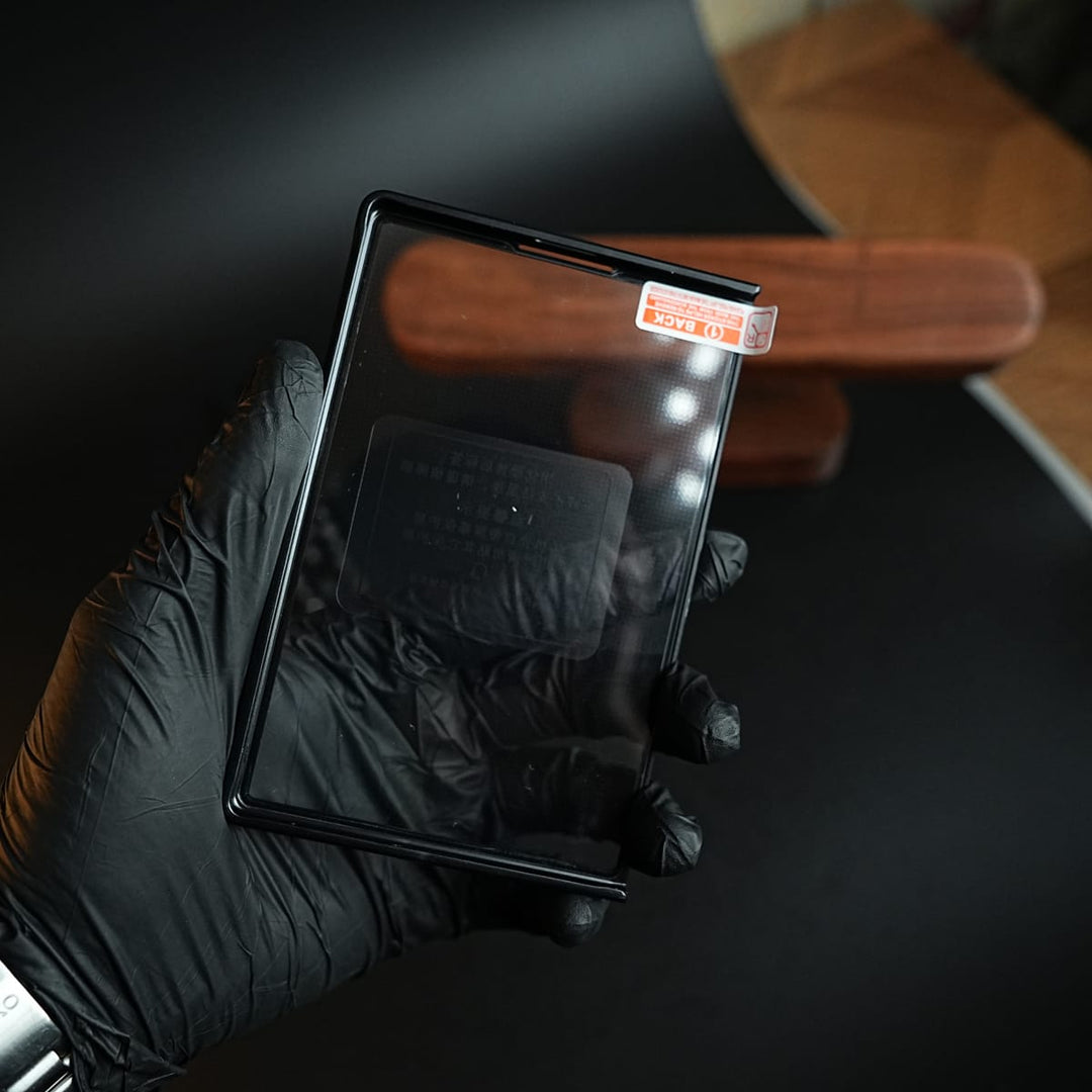 FRATO Z Fold 8 Series Stitched Leather Texture Case for Galaxy Z Fold 8 | Ring Stand and Front Frame