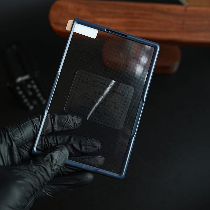 FRATO Z Fold 8 Series Stitched Leather Texture Case for Galaxy Z Fold 8 | Ring Stand and Front Frame