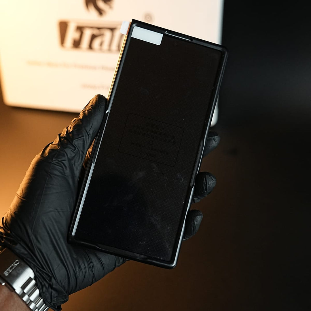 FRATO Z Fold 8 Series Stitched Leather Texture Case for Galaxy Z Fold 8 Ultra | Ring Stand and Front Frame