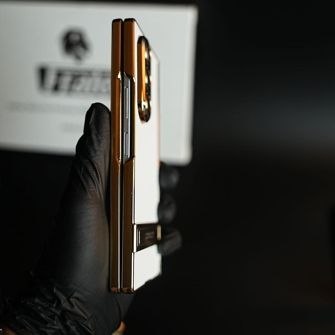 FRATO Z Fold 8 Series Texture Case with Metallic Stand for Galaxy Z Fold 8 Ultra | Protective Front Frame