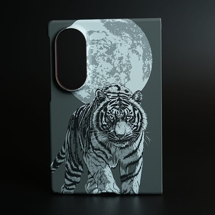 FRATO Z Fold 8 Series Tiger Printed Hard PC Cover for Samsung Galaxy Z Fold 8 with MagSafe | Shockproof Slim Protection