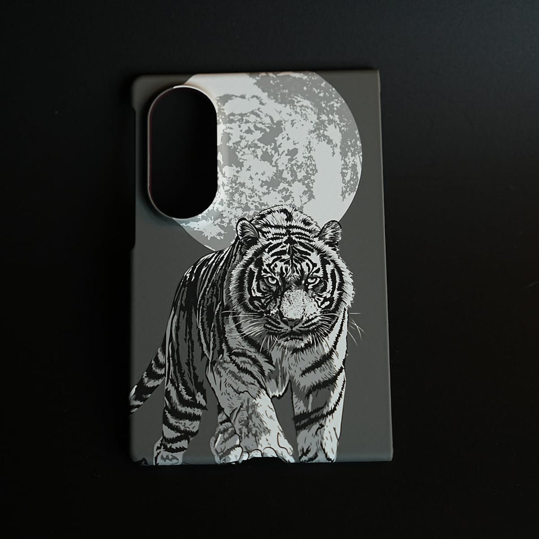 FRATO Z Fold 8 Series Tiger Printed Hard PC Cover for Samsung Galaxy Z Fold 8 with MagSafe | Shockproof Slim Protection