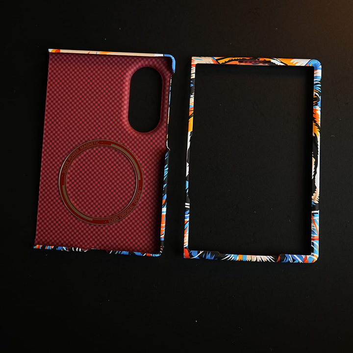 FRATO Z Fold 8 Series Tiger Printed Hard PC Cover for Samsung Galaxy Z Fold 8 with MagSafe | Shockproof Slim Protection