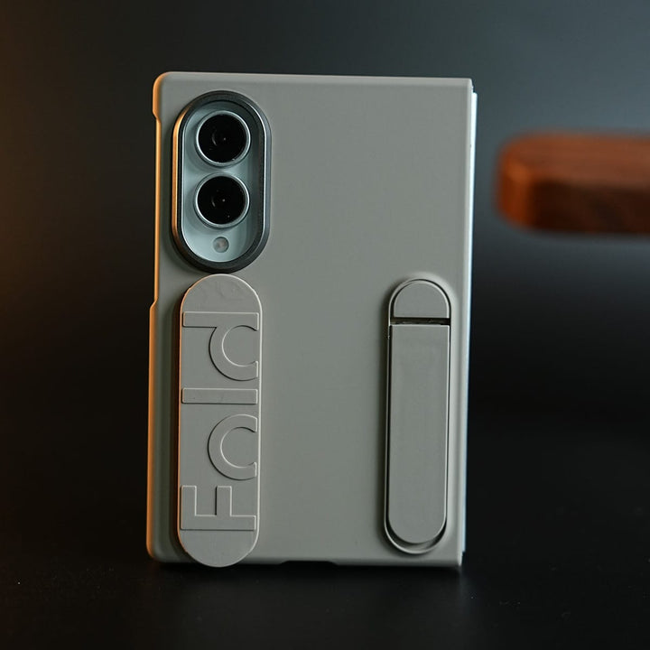 FRATO Z Fold 8 Series Titanium Premium Protective Case For Samsung Galaxy Z Fold 8 With Dual Grip Straps &amp; Kickstand