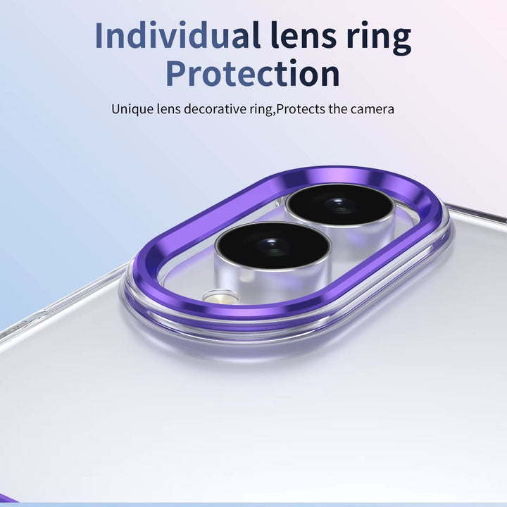 FRATO Z Fold 8 Series Transparent Braket Metal Stand Case for Samsung Galaxy Z Fold 8 | Built-In Front Glass