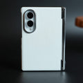 Premium Leather Back Case for Samsung Galaxy Z Fold 8 | Hinge Protection & Magnetic Charging Support