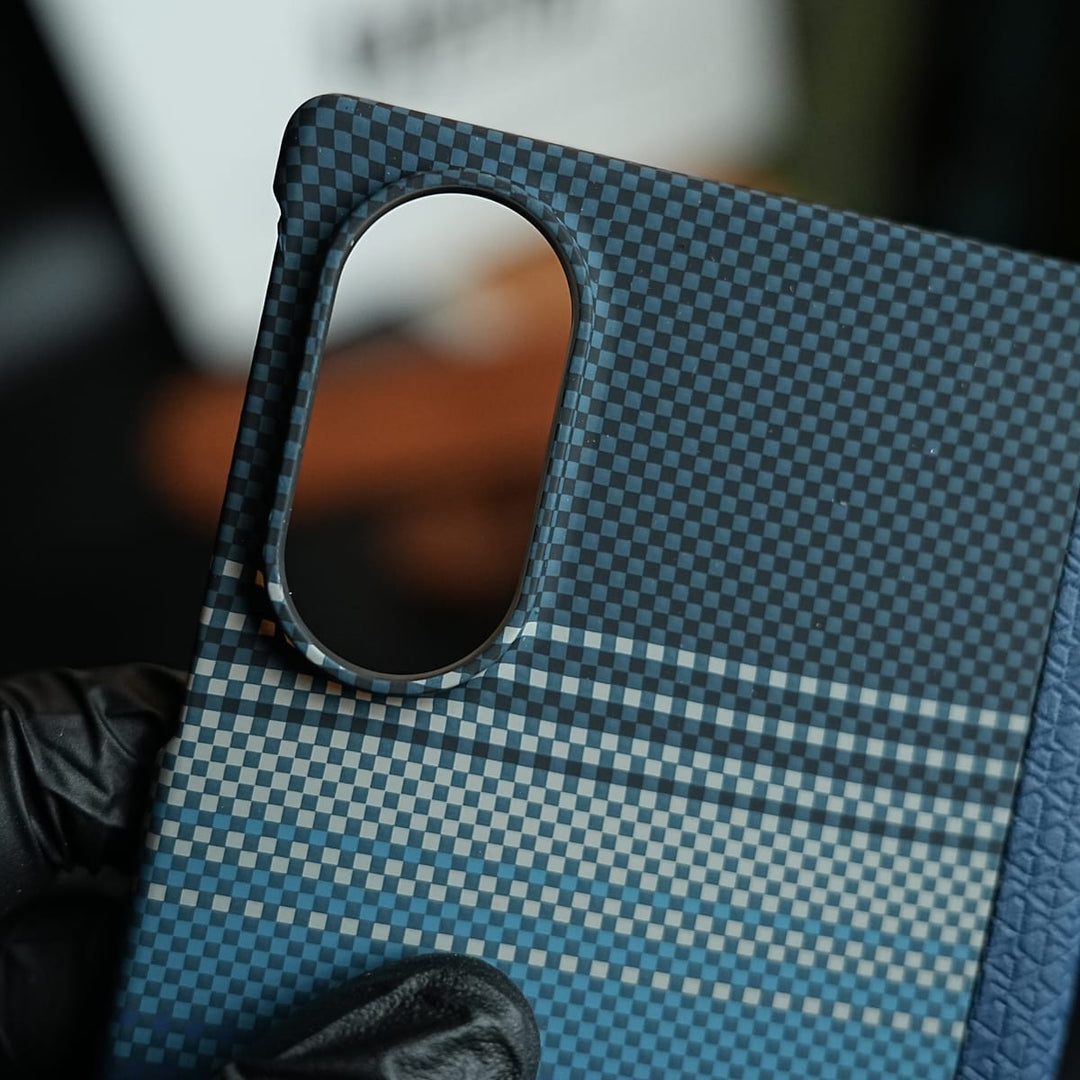 FRATO Z Fold 8 Series Woven Fiber Texture Hinge Protection Case For Samsung Galaxy Z Fold 8