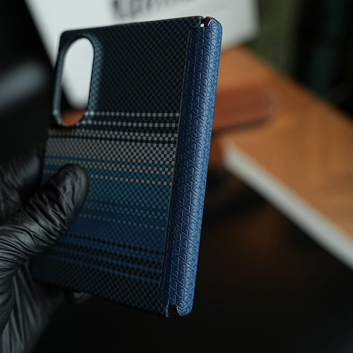 FRATO Z Fold 8 Series Woven Fiber Texture Hinge Protection Case For Samsung Galaxy Z Fold 8