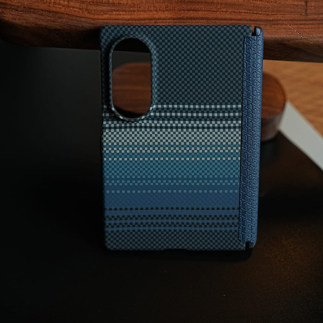 FRATO Z Fold 8 Series Woven Fiber Texture Hinge Protection Case For Samsung Galaxy Z Fold 8