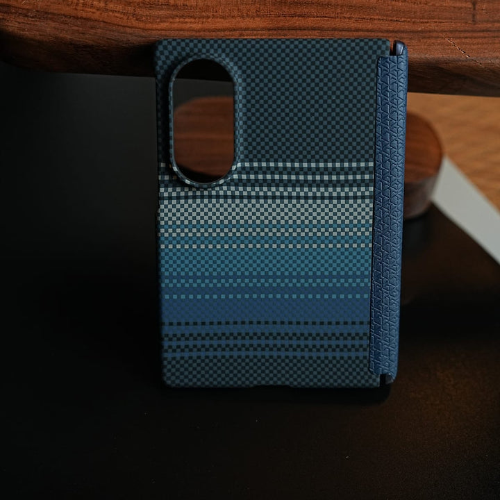 FRATO Z Fold 8 Series Woven Fiber Texture Hinge Protection Case For Samsung Galaxy Z Fold 8