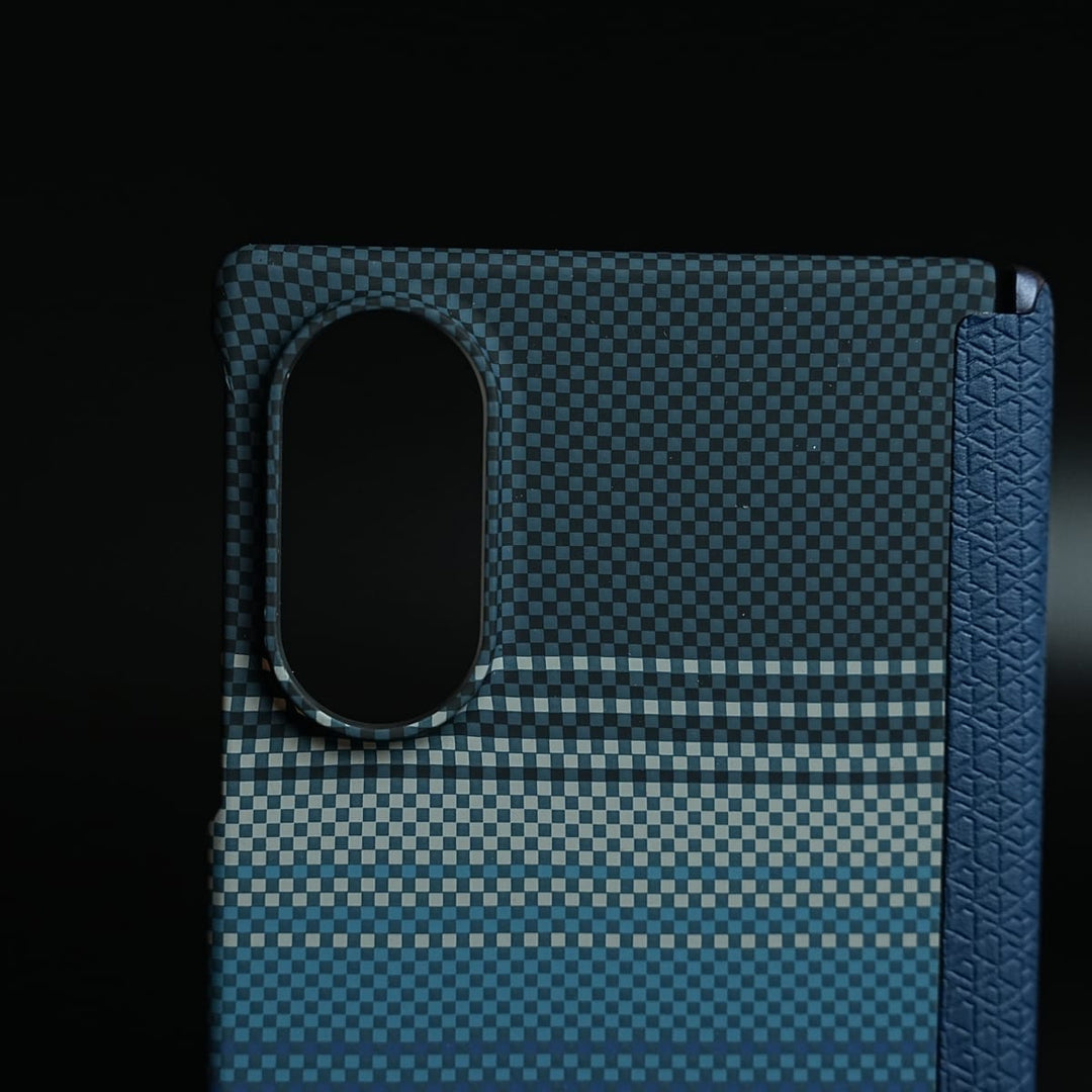 FRATO Z Fold 8 Series Woven Fiber Texture Hinge Protection Case For Samsung Galaxy Z Fold 8