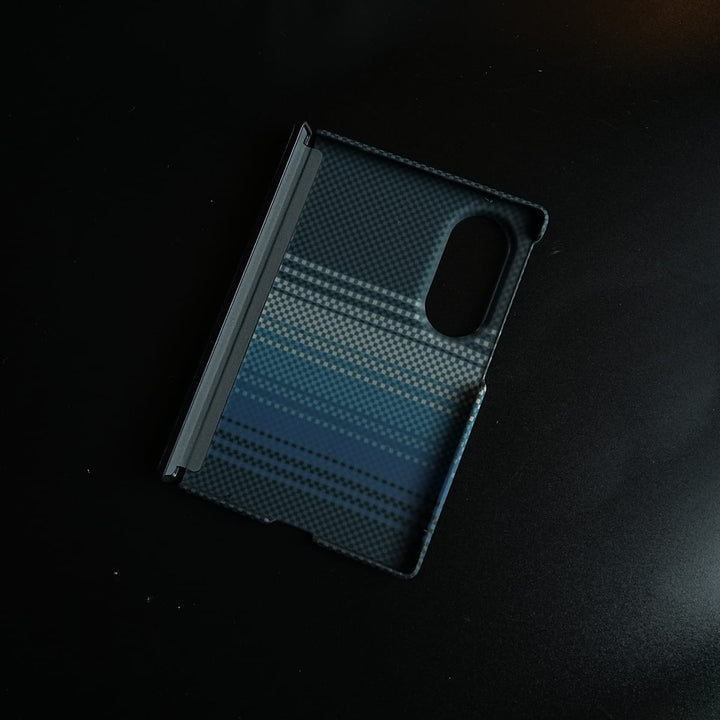 FRATO Z Fold 8 Series Woven Fiber Texture Hinge Protection Case For Samsung Galaxy Z Fold 8