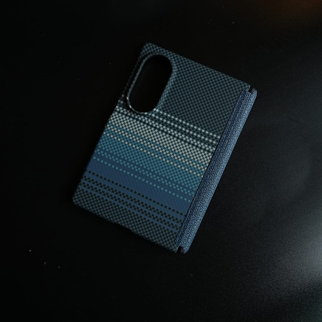 FRATO Z Fold 8 Series Woven Fiber Texture Hinge Protection Case For Samsung Galaxy Z Fold 8