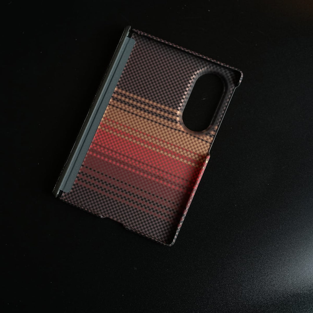 FRATO Z Fold 8 Series Woven Fiber Texture Hinge Protection Case For Samsung Galaxy Z Fold 8