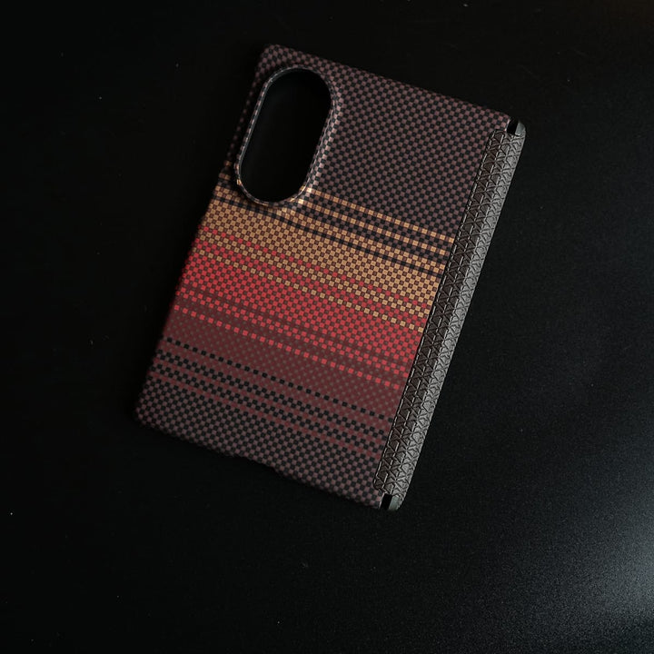FRATO Z Fold 8 Series Woven Fiber Texture Hinge Protection Case For Samsung Galaxy Z Fold 8