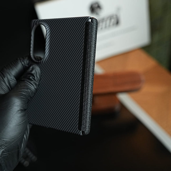 FRATO Z Fold 8 Series Woven Fiber Texture Hinge Protection Case For Samsung Galaxy Z Fold 8