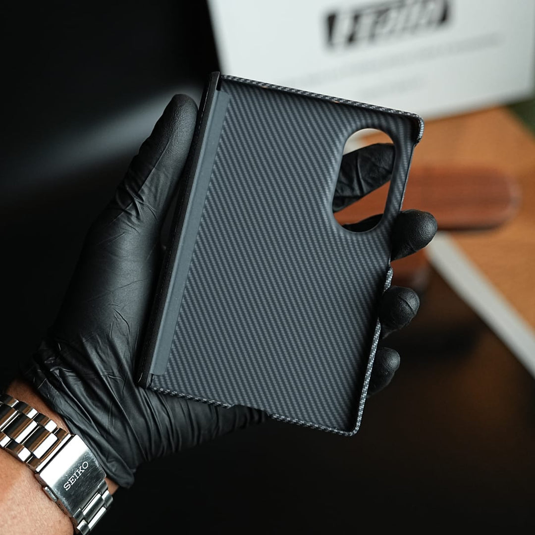 FRATO Z Fold 8 Series Woven Fiber Texture Hinge Protection Case For Samsung Galaxy Z Fold 8