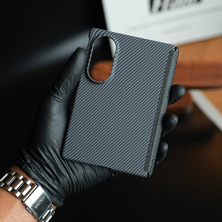 FRATO Z Fold 8 Series Woven Fiber Texture Hinge Protection Case For Samsung Galaxy Z Fold 8