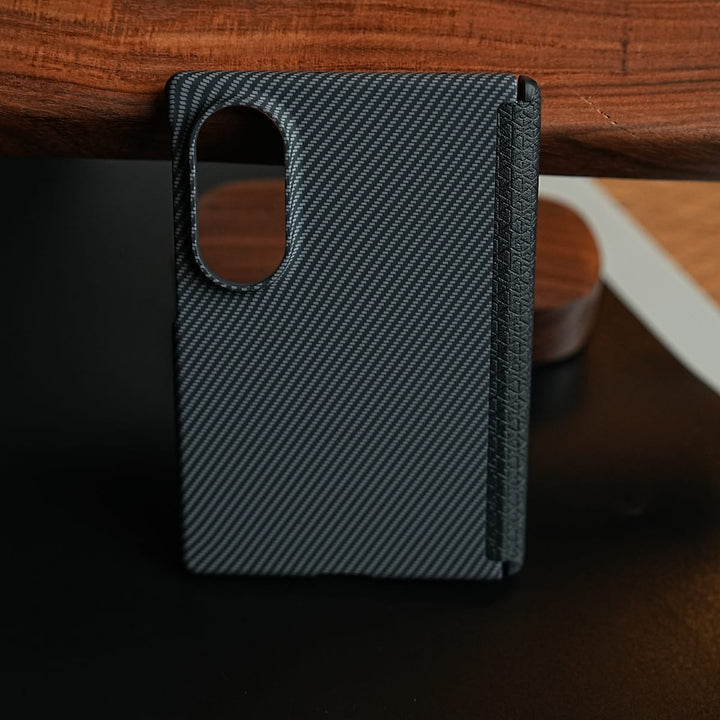 FRATO Z Fold 8 Series Woven Fiber Texture Hinge Protection Case For Samsung Galaxy Z Fold 8
