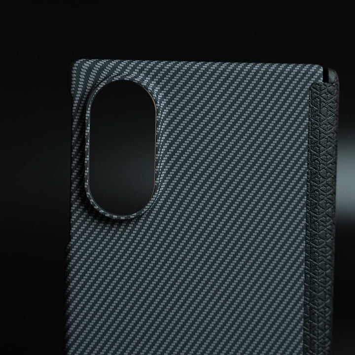 FRATO Z Fold 8 Series Woven Fiber Texture Hinge Protection Case For Samsung Galaxy Z Fold 8