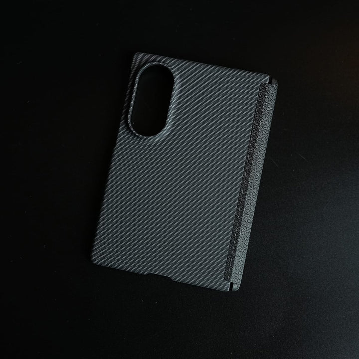 FRATO Z Fold 8 Series Woven Fiber Texture Hinge Protection Case For Samsung Galaxy Z Fold 8