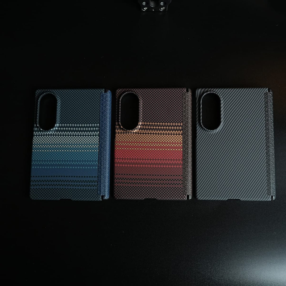 FRATO Z Fold 8 Series Woven Fiber Texture Hinge Protection Case For Samsung Galaxy Z Fold 8