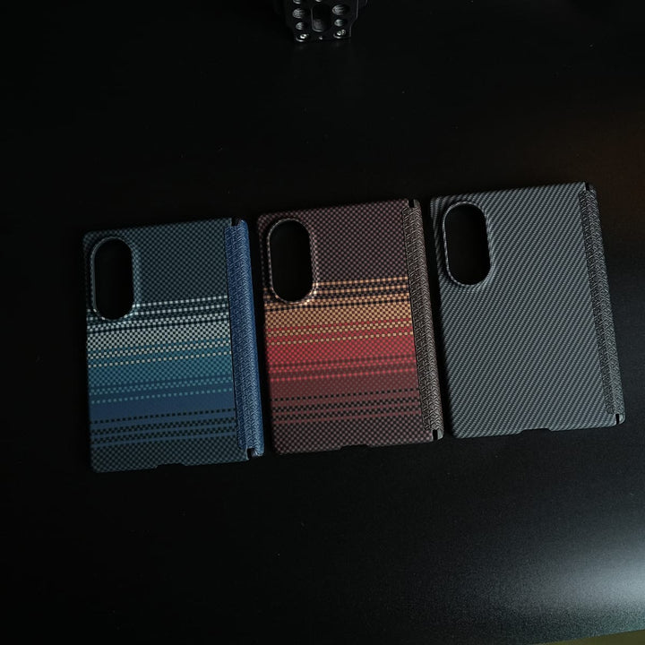 FRATO Z Fold 8 Series Woven Fiber Texture Hinge Protection Case For Samsung Galaxy Z Fold 8