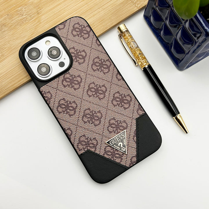 iPhone Luxury Brand GS Fashion Case Cover