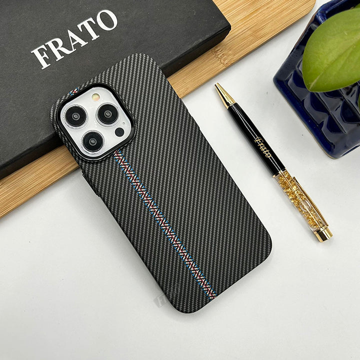 iPhone Premium Carbon Fiber Texture PC Hard Case Cover