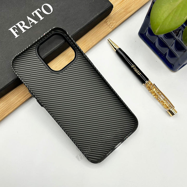 iPhone Premium Carbon Fiber Texture PC Hard Case Cover