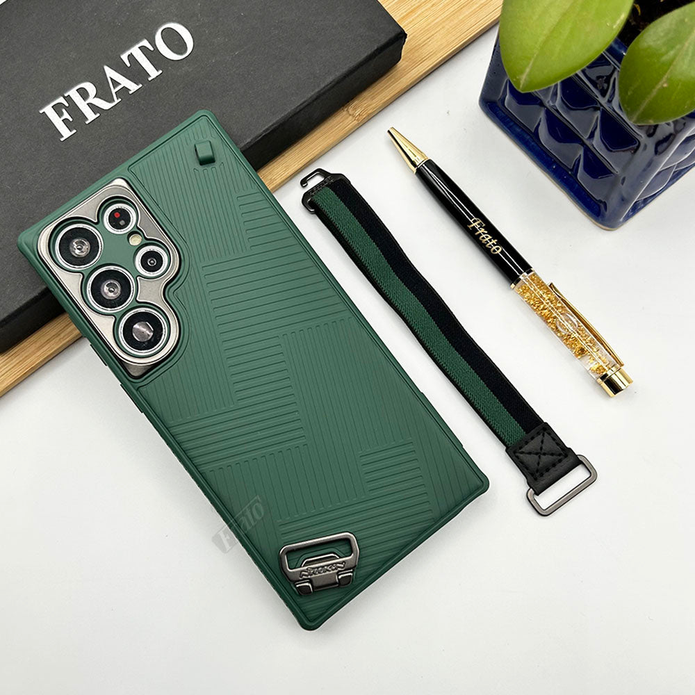 Samsung S23 Ultra Nillkin Detachable Strap Case (Green)