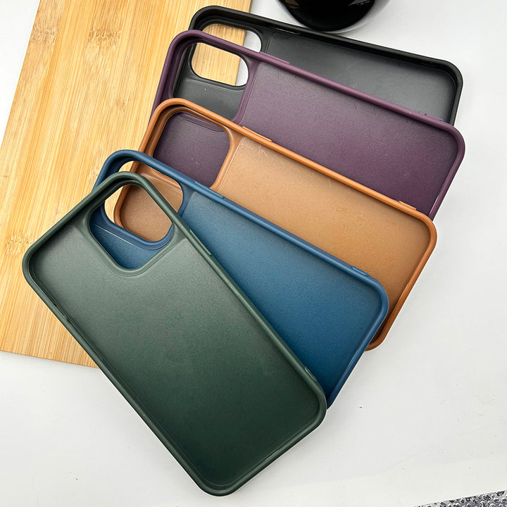 iPhone Luxury Leather Case Cover With Card Holder Slot